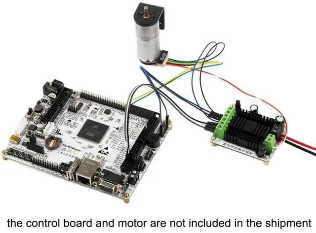 Alt view image 6 of 6 - DC Brush Motor Driver Dual Way H-bridge Motor Drive Module 10-36V Brush Motor Drive Board 2.5A Brush Motor Controller