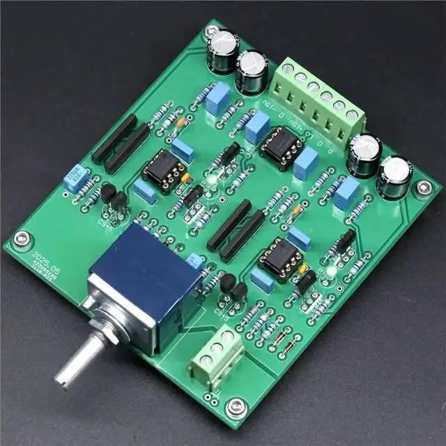 Alt view image 3 of 3 - Full DC Class A Preamplifier Board Assembly ALPS Potentiometer Pre-Amp Functionality