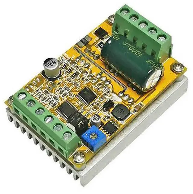 Alt view image 2 of 6 - DC6.5-50V 380W 16A BLDC Three Phase DC Brushless Motor Controller PWM Motor Speed Controller Driver Board without Hall Sensor
