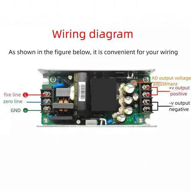 Main image of 48V AC-DC Converter 220V to 48V 3A 150W High Isolation and Withstand Voltage Power Supply Module