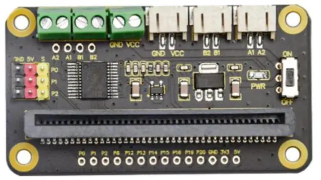 Alt view image 2 of 6 - 6-12V Motor Driver Board Expansion Board for 2 3 Way Motors Module Controller 16CH PWM Servo Driver for Robot Arm Car Boat