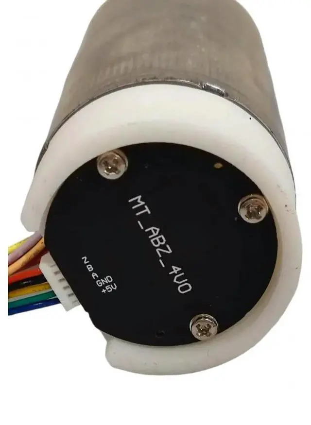 Alt view image 2 of 3 - 1PCS BLDC DC Brushless Servo Motor 10W 24-48V 2000-4000rpm 3-Phase with Hall Sensor & 1000CPR ABZ Encoder