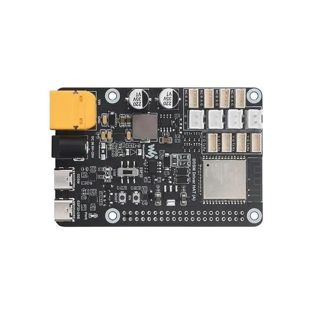 Alt view image 3 of 3 - ESP32 DDSM Motor Driver Board HAT Type-C Interface for Direct Drive Servo Hub Motors for Raspberry Pi