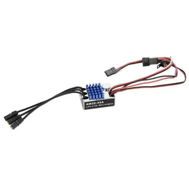 Alt view image 3 of 6 - External Rotor Motor Electronic Speed Controller Set AM32-45A ESC for MN82 MN99S MN168 MN78 Remote Control Crawler Car