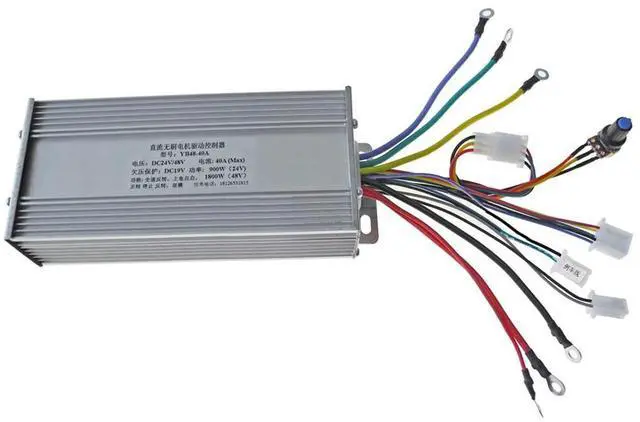 Alt view image 2 of 6 - With Hall Input DC 20-55v 900W (24V) 1800W (48V) Motor Controller Sensor/Sensorless Brushless Motor Drive Three-phase Controller