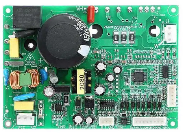 Alt view image 3 of 3 - for Hall/No Hall Motor DC Brushless Motor Driver Board AC220V 1100W Max 5A DC Motor Governor Motor Speed Controller Motor Driver