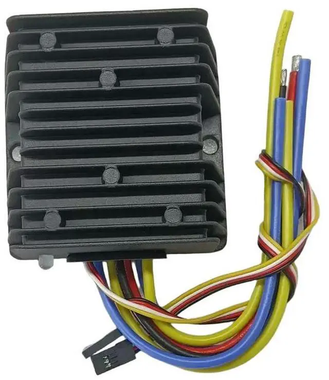 Alt view image 2 of 3 - Dual Way Differential Brushed Motor ESC DC15-80V 60A+60A Mixed Control for RC Tracked Vehicle 4S-17S High Voltage Waterproof