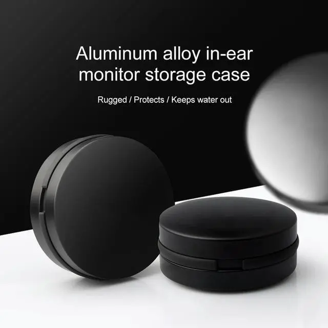 Alt view image 4 of 6 - TRN Earbuds Case Aluminum Alloy Earphone l Box Shockproof Waterproof Anti- Anti-Drop Earphone Accessories