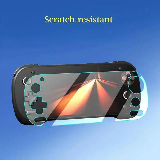 Alt view image 2 of 6 - 2 Pack HD Film Protective Sticker for Ayaneo KONKR Pocket FIT Handheld Game Console HD Clear Screen Protector Anti-Fingerprint