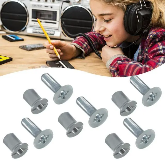 Alt view image 5 of 6 - 24Pcs Nab HUB Screw Set Stainless Steel l Screws Fasteners Kit Universal for 3M for AMPEX for TEAC for RMGI