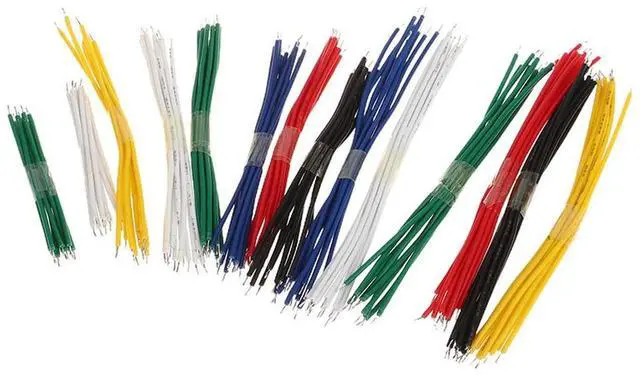 Alt view image 3 of 3 - 140Pcs High-Electronic Wire 24AWG Tinned Wire 6 Color Jumper DIY Kit For PCB And Breadboard Cable Wires