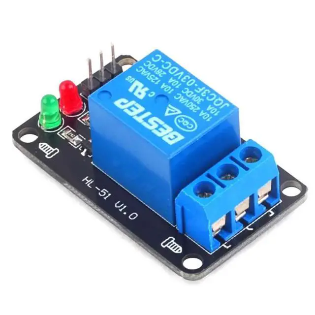 Alt view image 3 of 3 - 1PCS 1 Channel 3V Relay Module Board 3.3V Low Level With Lamp