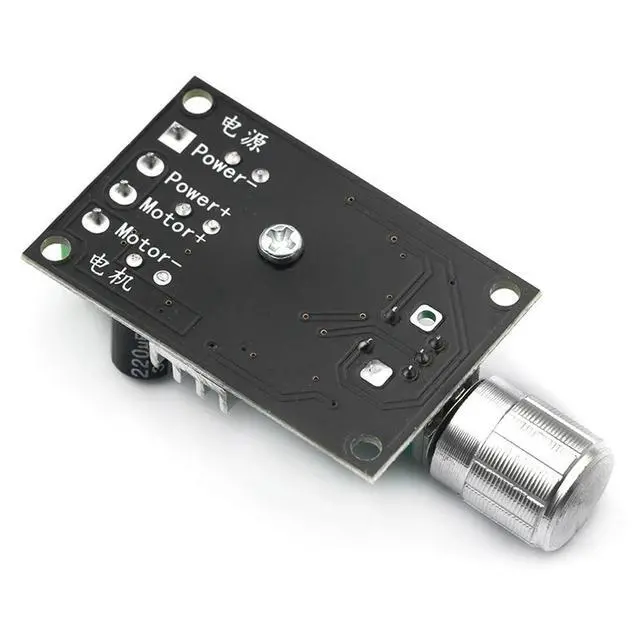 Alt view image 2 of 3 - PWM DC Motor Speed Controller 6V 12V 24V 28V 3A Speed Regulator Switch