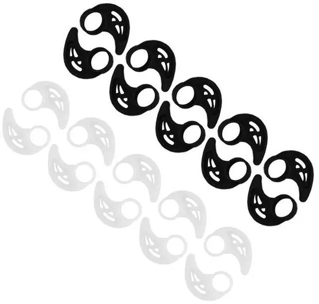 Alt view image 2 of 3 - 10Pairs Silicone Earphone Hook Earhook Clip Easy Install Anti-Lost Sports Earbud Protective Ear Hooks Earphone Clip Hook