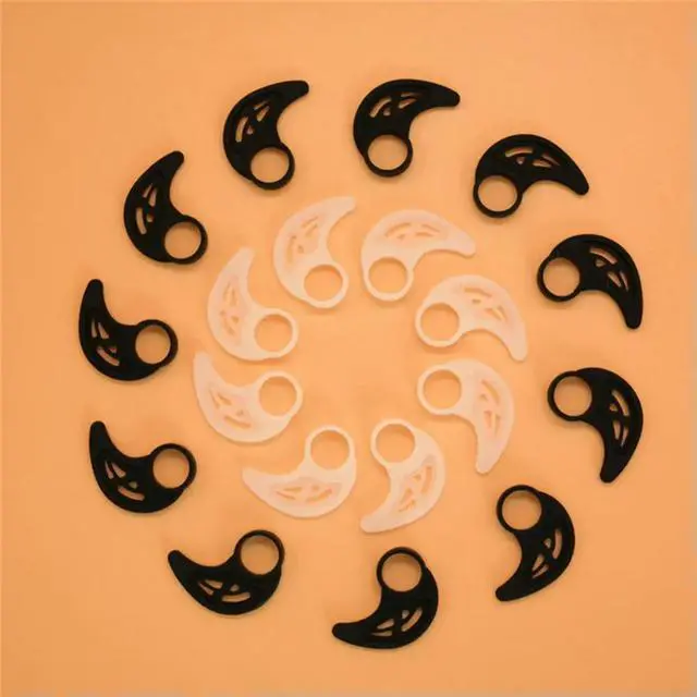 Main image of 10Pairs Silicone Earphone Hook Earhook Clip Easy Install Anti-Lost Sports Earbud Protective Ear Hooks Earphone Clip Hook
