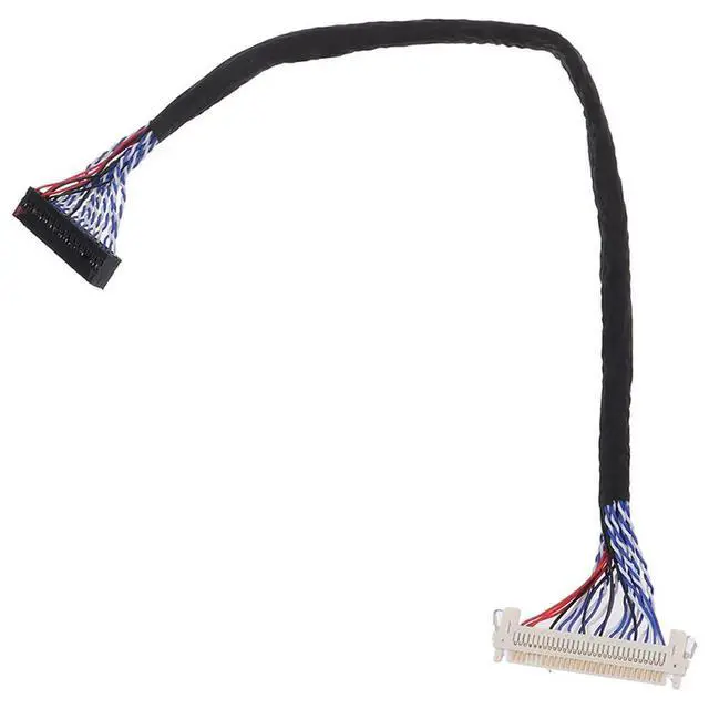 Alt view image 2 of 3 - LVDS Cable D8 FIX-30P-D8 FIX 30 Double Pins LCD Display Panel Screen Controller