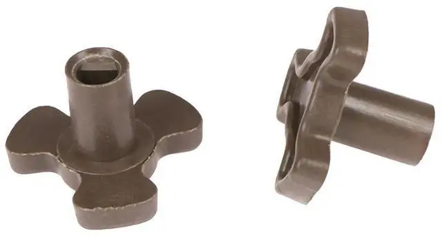 Alt view image 2 of 3 - 2Pcs Coupler Tray Shaft 17mm Microwave Oven Turntable Roller Guide Support