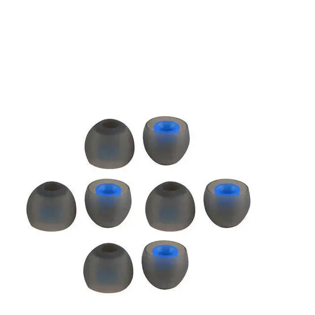 Alt view image 2 of 6 - 30Pcs Silicone Earbud Tips Replacement for in-Ear Headphones Soft Elastic Noise Isolating Earphone Caps Sound Leakage Prevention