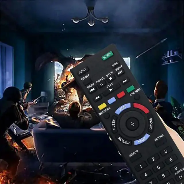 Alt view image 2 of 3 - RM-YD096 Replace Remote For Bravia LCD TV KDL-70R550A KDL-60R550A KDL-50R550A KDL-70R520A KDL-60R520A KDL-60R510A