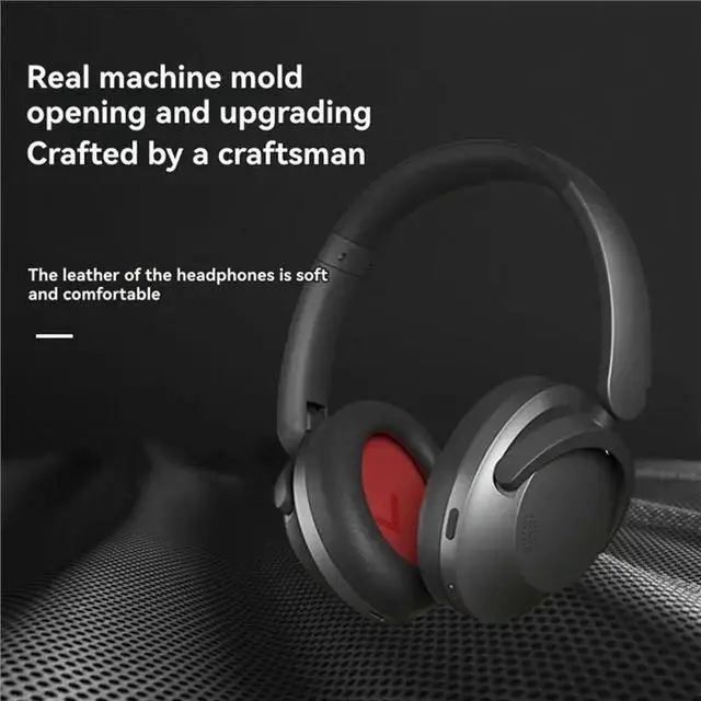 Alt view image 2 of 6 - For 1MORE Sonoflow Headphones Replacement Ear Pads Comfortable Earmuff Earpads Enhanced Sound Isolation Gray