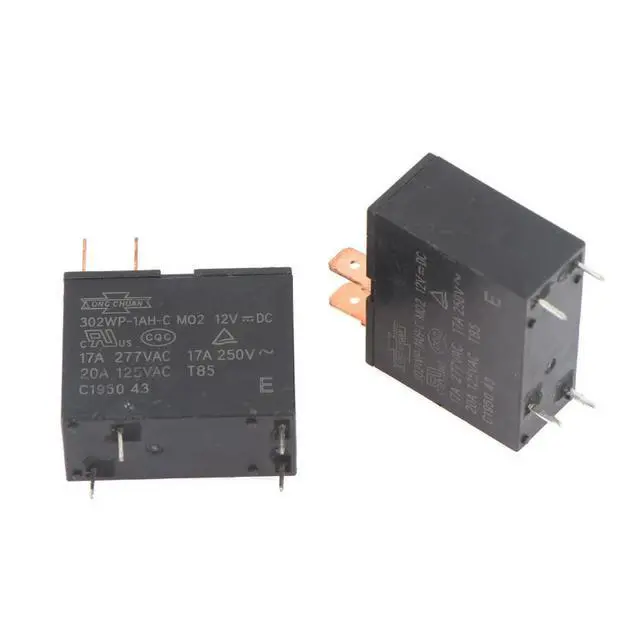 Alt view image 3 of 3 - 2 PCS 12V Relay 302WP-1AH-C M02 12VDC 4Pins For Microwave Oven