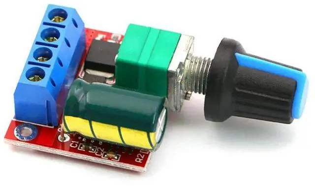 Main image of 5A 90W PWM 12V DC Motor Speed Controller Module DC-DC 4.5V-35V Adjustable Speed