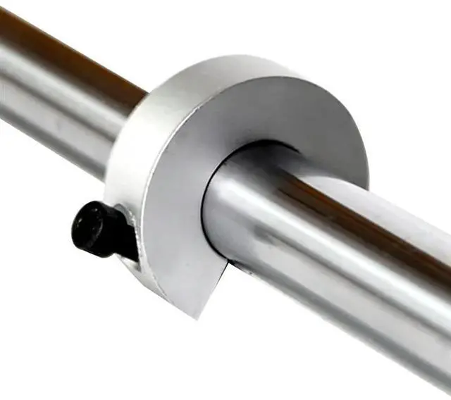 Main image of 4Pcs Linear Rail Stop Collars Aluminum Alloy Shaft Limit Fixing Rings With Screw,Linear Rail Shaft Stop Collars