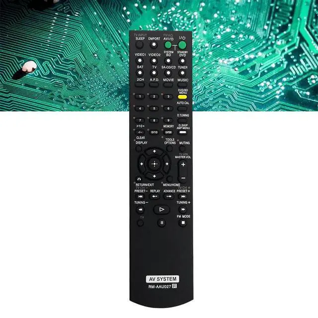 Alt view image 2 of 3 - Replace RM-AAU027 Remote For Home Theatre System RM-AAU021 HTSS2300/C STRDG520 HT7200DH HT-DDW5500 STR-KM5500