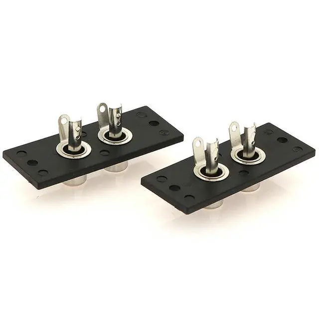 Alt view image 2 of 3 - 2PCS 2 Way Copper Core High Temperature Resistant o Socket AV Adapter