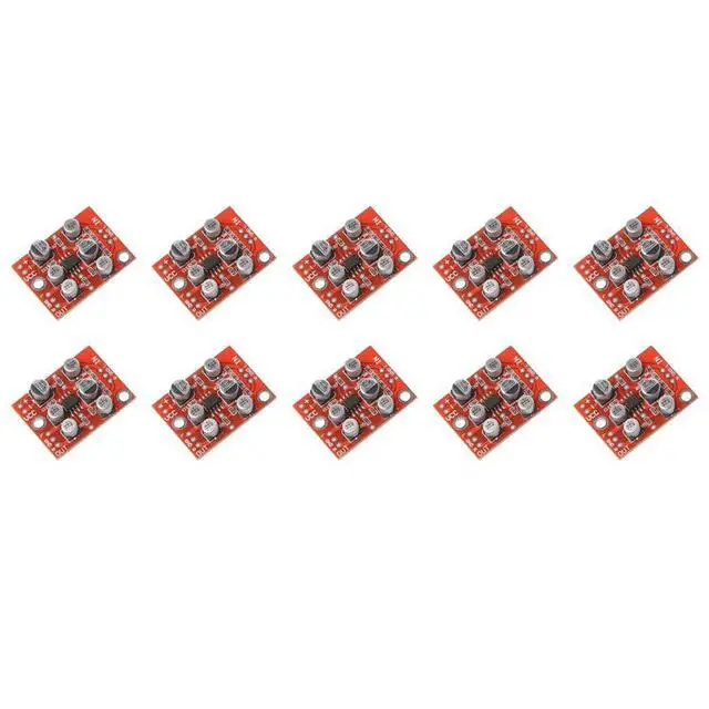 Alt view image 3 of 3 - 10PCS DC 5V-15V AD828 Stereo Preamp Preamplifier Module AMP Module Microphone Preamp Module