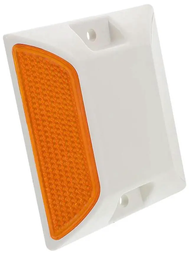 Main image of Plastic Road Stud Aluminum Reflective Double Sided Raised Pavement Marker for Driveway Parking Lot Traffic Stop
