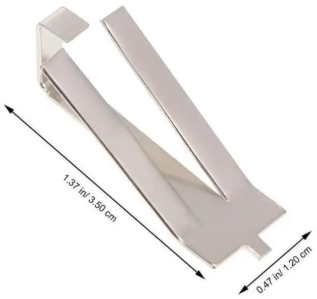 Alt view image 3 of 3 - 5Pcs Glass Platform Clamps for 3D Printer Spring Steel Bed Glass Clamp Smooth Edge No Burrs Stable Hot Bed Fixing