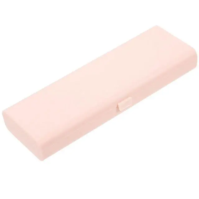 Alt view image 3 of 3 - 1Pcs Trendy Simple Design Stationery Box Reliable Material Non Fade Student School Supply Case Pencil Pen Eraser