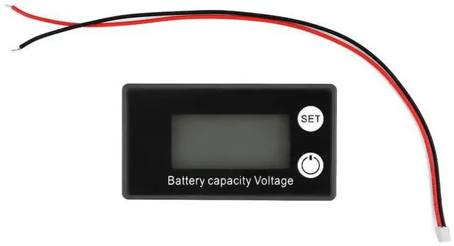 Alt view image 2 of 3 - 6133A Capacity Indicator DC 8V to 100V Lead Acid Lithium LiFePO4 Car Motorcycle Voltmeter Voltage Gauge