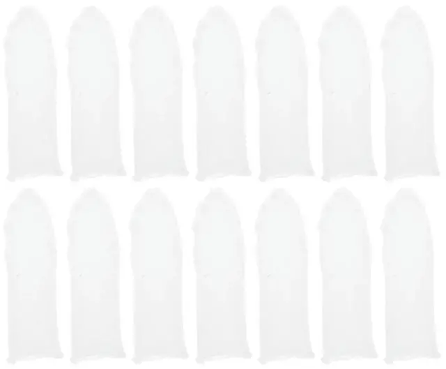 Main image of 30Pcs Heat Resistant Cloth Finger Covers Protective Finger Sleeves for Hot Glue Crafting Jewelry Making DIY Sewing Thermal