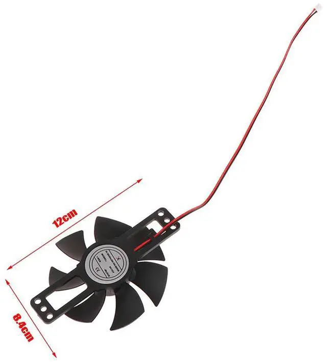 Alt view image 3 of 3 - 1Pc Black DC 18V Universal Induction Cooker Cooling Fan Plastic Brushless Fan Cooling Fan Induction Cooker Accessories