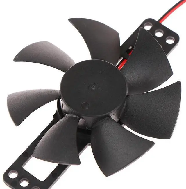 Main image of 1Pc Black DC 18V Universal Induction Cooker Cooling Fan Plastic Brushless Fan Cooling Fan Induction Cooker Accessories