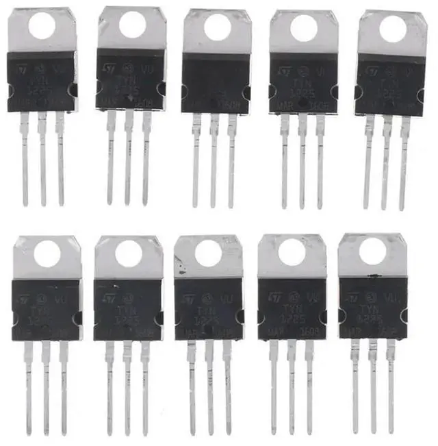 Alt view image 2 of 3 - 10pcs TYN1225 25A 1200V Unidirec tional Thyristor Triacs TO-220