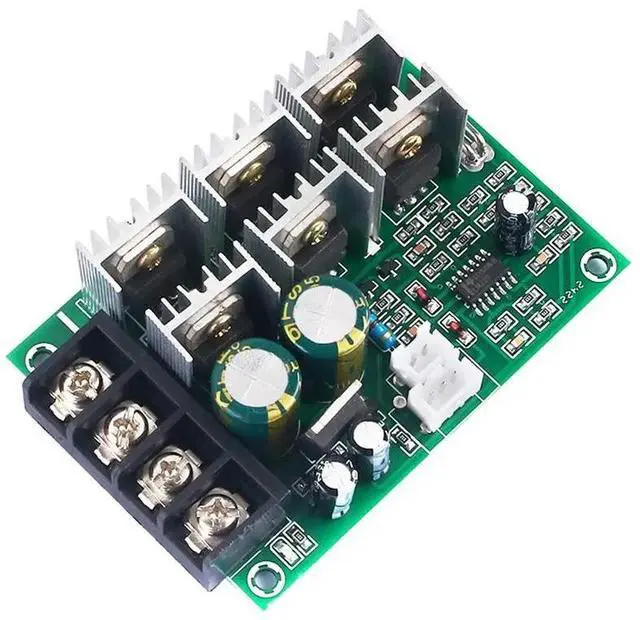 Alt view image 2 of 3 - High Power 40A DC10-50V PWM Motor Governor Adjustable Speed Controller 9V 12V 24V 36V 48V Motor Pump Controller