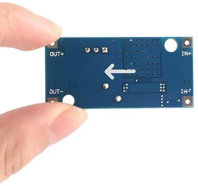 Alt view image 3 of 6 - 75W High Power 5-32V to 0.8V-24V Buck Power Board XL4005 DC-DC Converter Voltage Adjustable Step-down 5A Power Supply Module