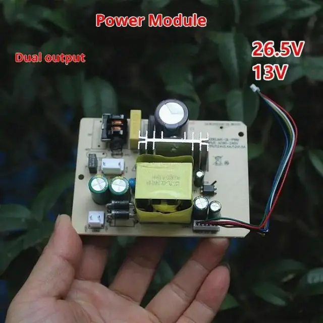 Alt view image 3 of 3 - Dual Switching Power Module Input AC220V Output DC26.5V2.4A 13V1.5A Power Adapter