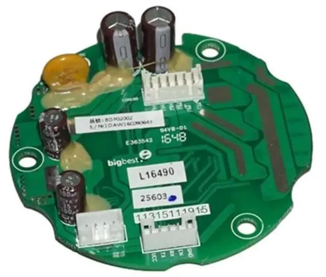 Alt view image 3 of 6 - DC 24V Brushless Motor Drive Inductive Motor Speed Controller Pump Drive Board with Hall DC Motor Drive Board
