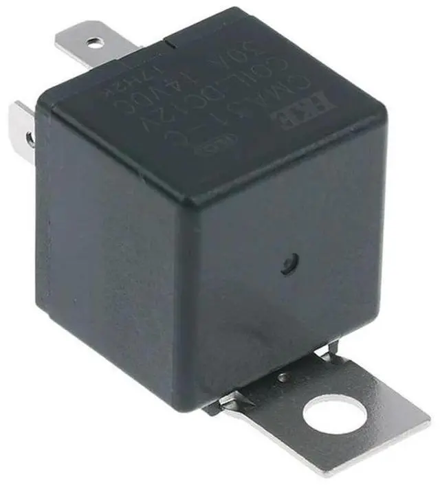 Main image of 1Pc CMA31-C DC12V Waterproof Automotive Relay 12VDC 5Pin 30A With Backplate HKE Car Relay 12V 5Pin With Relay Socket