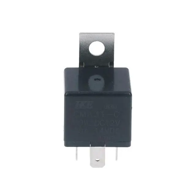 Alt view image 3 of 3 - 1Pc CMA31-C DC12V Waterproof Automotive Relay 12VDC 5Pin 30A With Backplate HKE Car Relay 12V 5Pin With Relay Socket