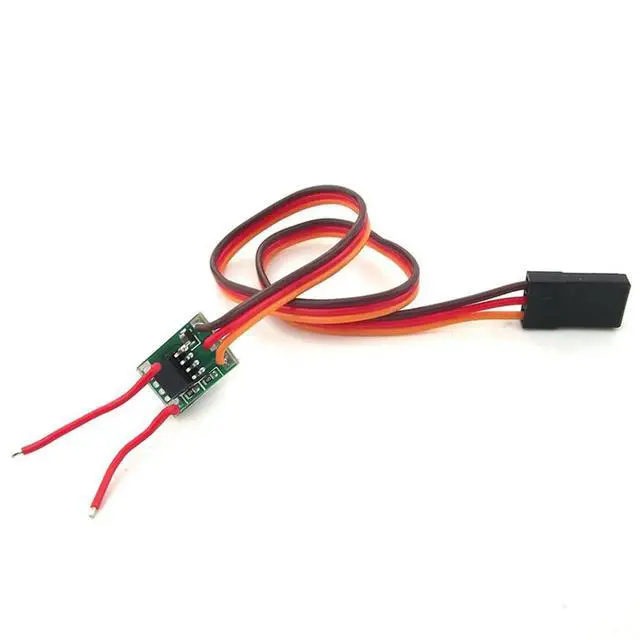 Alt view image 3 of 6 - DC Speed Controller 1A Micro Electronic Bidirectional Positive and Negative Brush Speed Regulator for Mini Car Model Aircraft