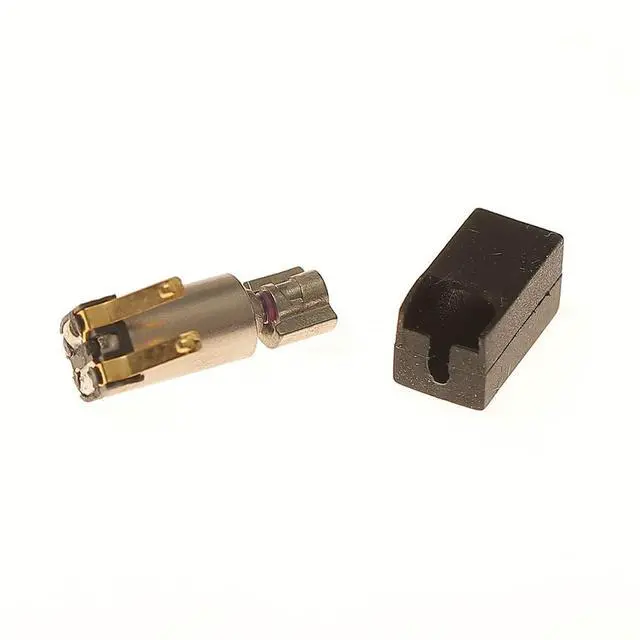 Alt view image 2 of 6 - DC 3.7V Small Vibration Motor Hollow Cup Vibration Motor Massager Beauty Accessories 10PCS