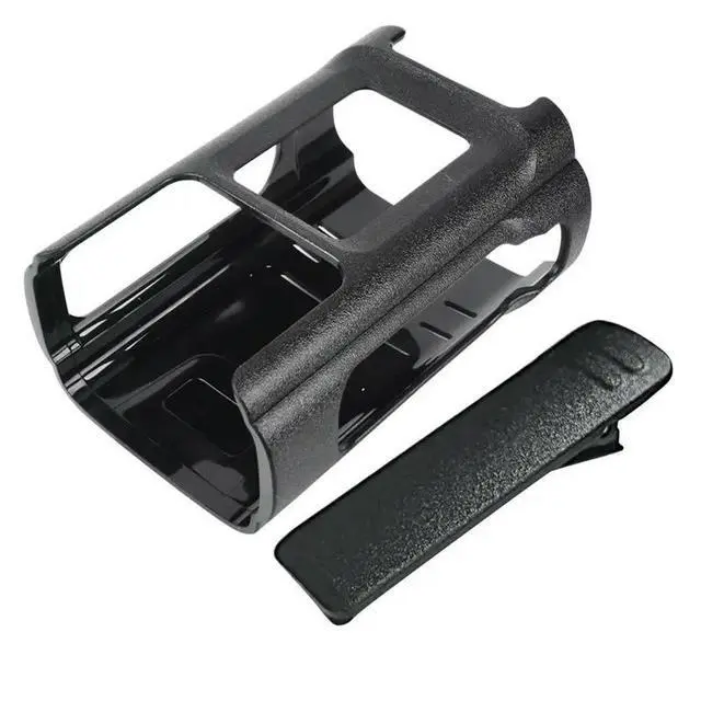 Alt view image 3 of 3 - 2X For Baofeng DM-32 UV-32 DM-32UV Walkie Talkie Plastic Holder Case With Belt Clip