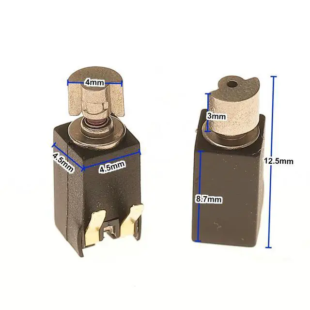Alt view image 3 of 6 - DC 3.7V Small Vibration Motor Hollow Cup Vibration Motor Massager Beauty Accessories 10PCS