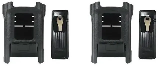 Main image of 2X For Baofeng DM-32 UV-32 DM-32UV Walkie Talkie Plastic Holder Case With Belt Clip