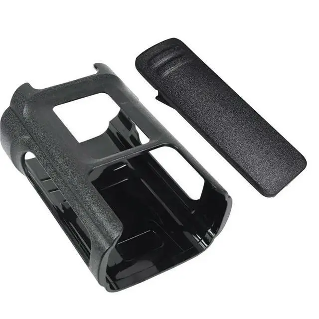 Alt view image 2 of 3 - 2X For Baofeng DM-32 UV-32 DM-32UV Walkie Talkie Plastic Holder Case With Belt Clip